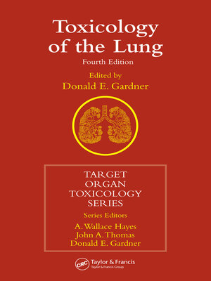 cover image of Toxicology of the Lung